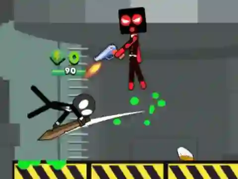 Гульня Stick Fighting Online онлайн