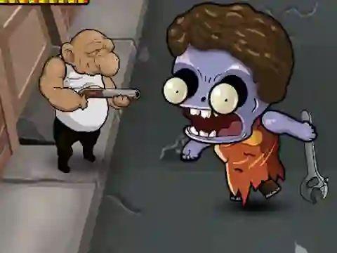 Гульня Dead Walker Zombie Shooter онлайн