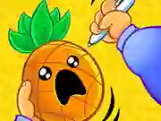 Гульня Super Pineapple Pen онлайн