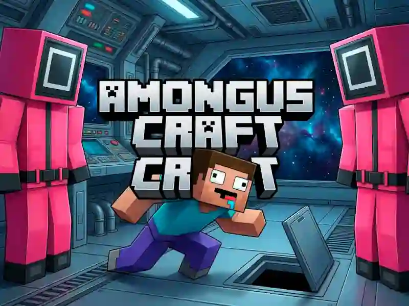 Гульня AmongusCraft онлайн