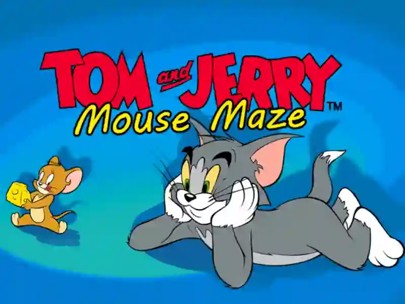 Гульня Tom and Jerry mouse maze онлайн