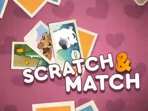 Гульня Scratch & Match онлайн