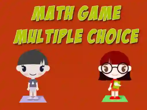 Гульня Math Game Multiple Choice онлайн