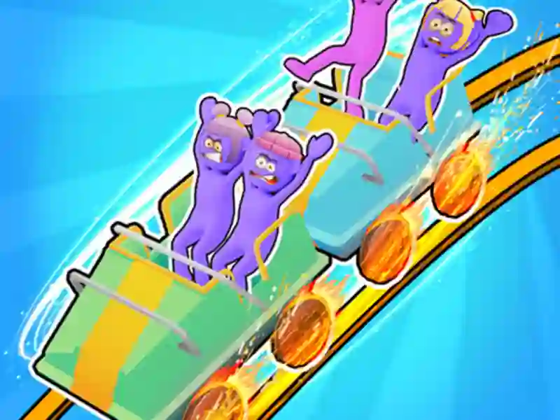 Гульня Roller Coaster Rush онлайн