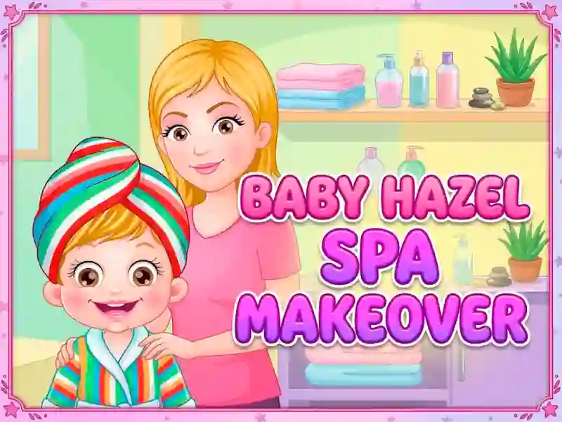Гульня Baby Hazel Spa Makeover онлайн