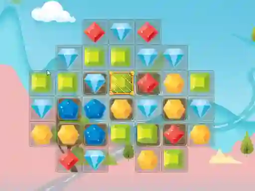 Гульня Jewels Match 3 онлайн