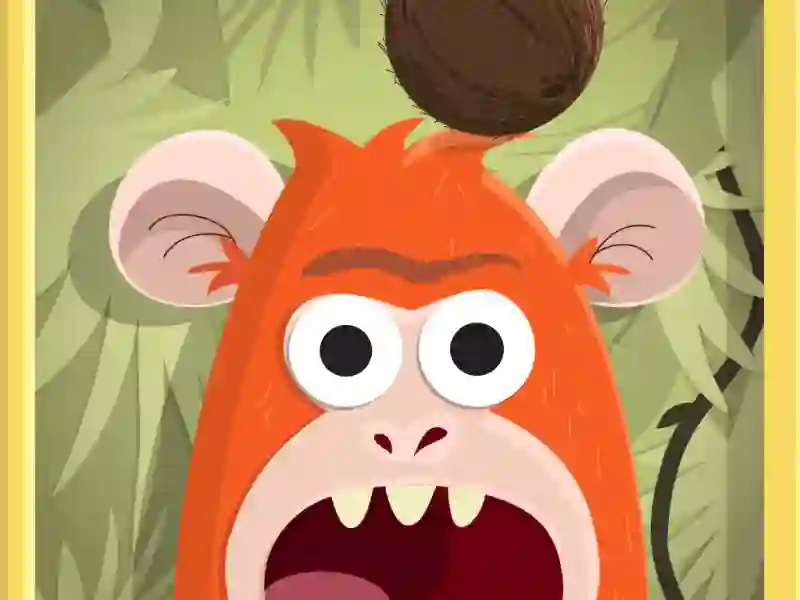 Гульня Hit the Ape онлайн