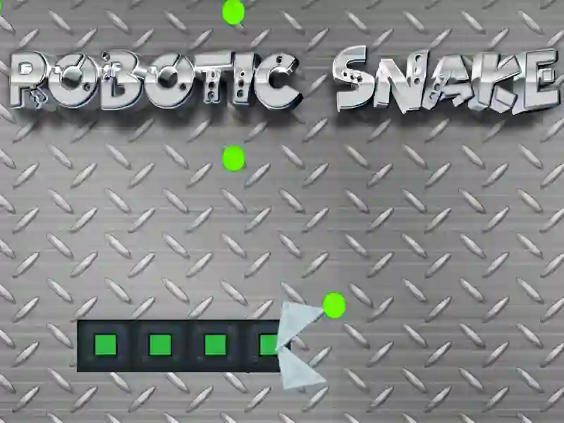 Гульня Robotic Snake онлайн