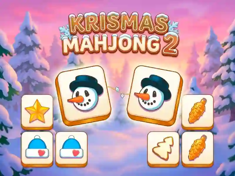 Гульня Krismas Mahjong 2 онлайн