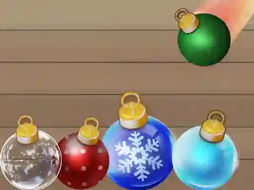 Гульня Connect Balls New Year Puzzles! онлайн