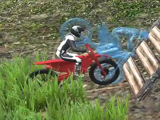 Гульня BikeTrial Forest Road 2022 онлайн