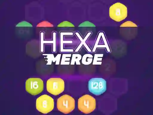 Гульня Hexa Merge онлайн