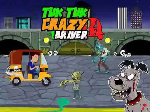 Гульня Tuk Tuk Crazy Driver онлайн