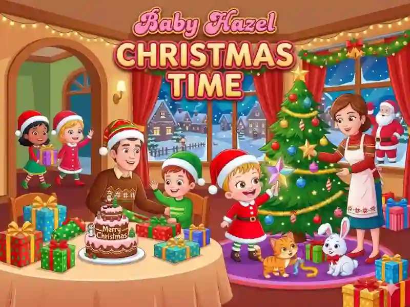 Гульня Baby Hazel Christmas Time онлайн