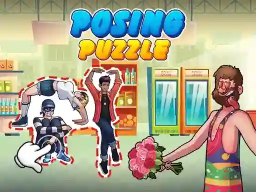 Гульня Posing Puzzle онлайн