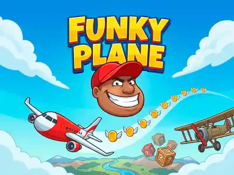 Гульня Funky Plane онлайн