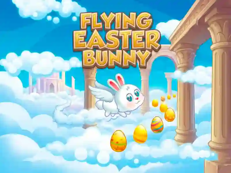 Гульня Flying Easter Bunny онлайн