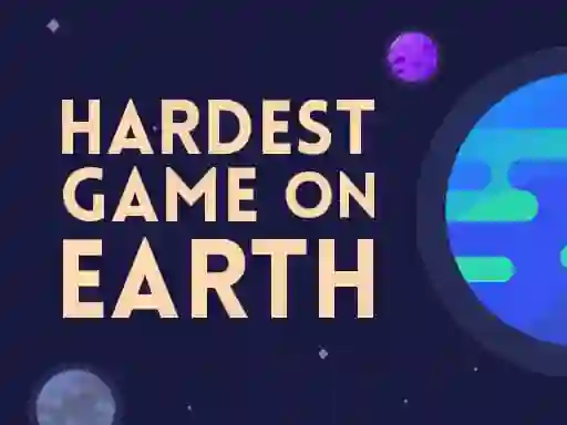 Гульня Hardest Game On Earth онлайн