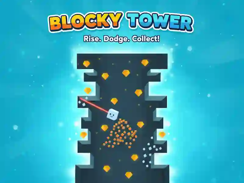 Гульня Blocky Tower онлайн