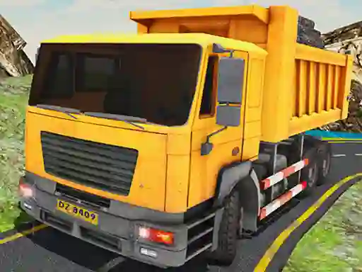 Гульня US Cargo Truck Driver Racing Game онлайн