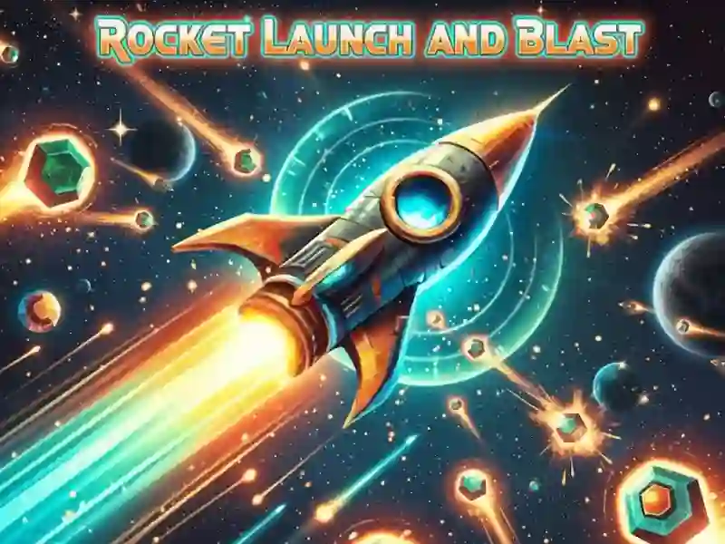 Гульня Rocket Launch And Blast онлайн