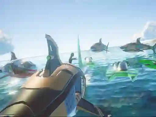 Гульня Shark Ships онлайн