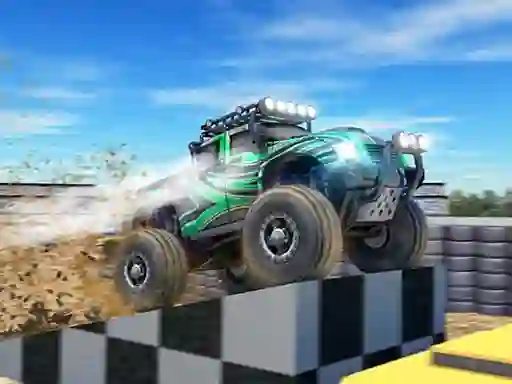 Гульня 4x4 Monster Truck Driving 3D онлайн