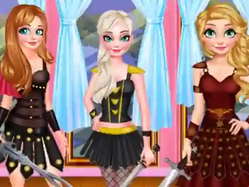 Гульня Warrior princess онлайн