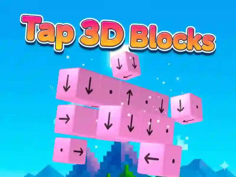 Гульня Tap 3D Blocks онлайн