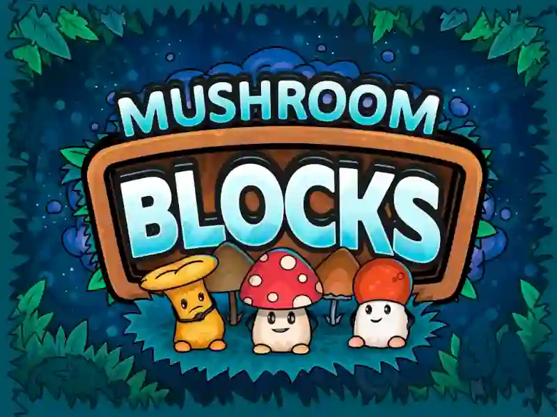 Гульня Mushroom blocks онлайн