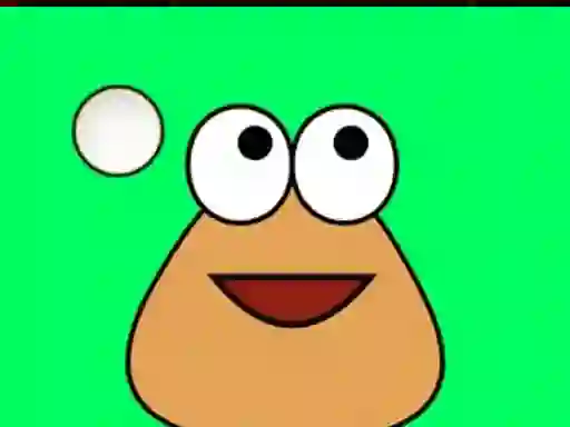 Гульня Pou Runner онлайн