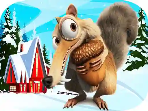 Гульня Jumpy Ice Age онлайн
