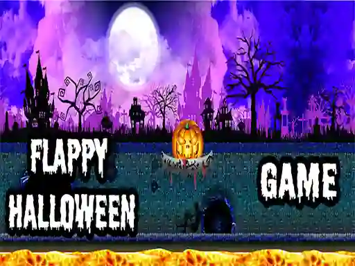 Гульня Flappy Halloween онлайн