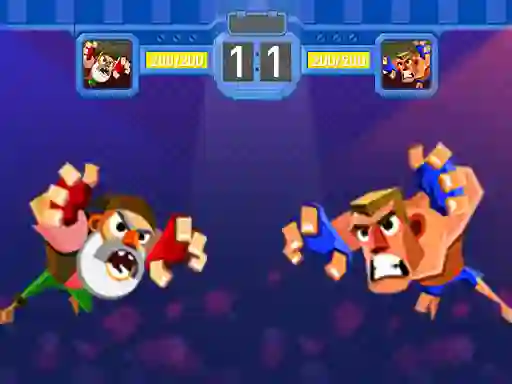 Гульня Wrestling King онлайн
