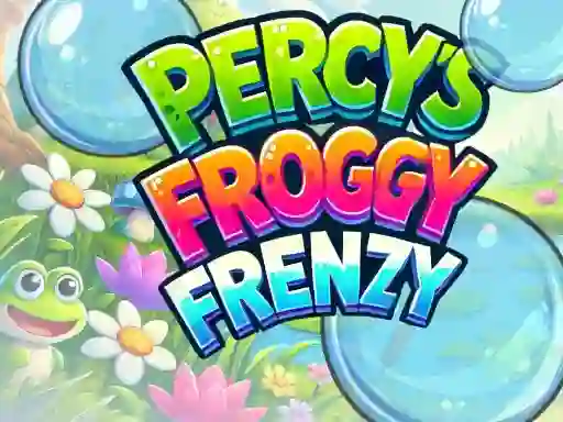 Гульня Percy's Froggy Frenzy онлайн