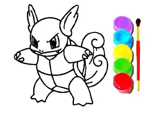 Гульня Pokemon Coloring Book онлайн