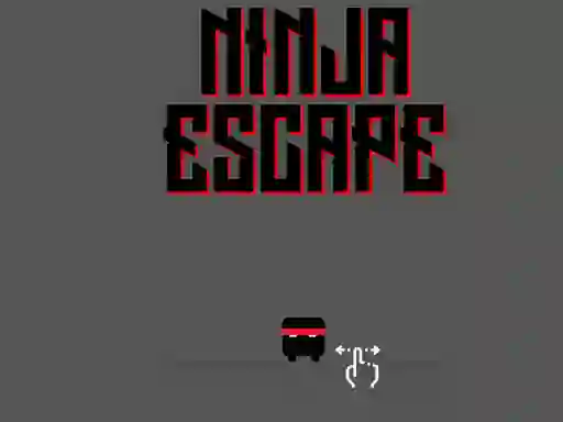 Гульня Ninja escape онлайн