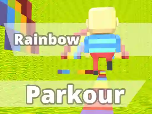 Гульня KOGAMA Rainbow Parkour онлайн