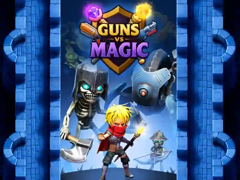 Гульня Guns vs Magic онлайн