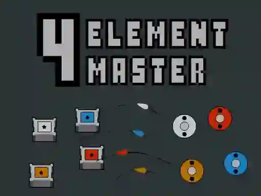 Гульня 4 Element Master онлайн