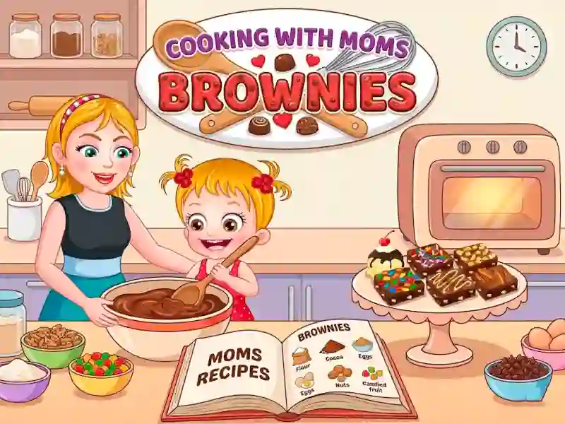 Гульня Moms Recipes Brownies онлайн