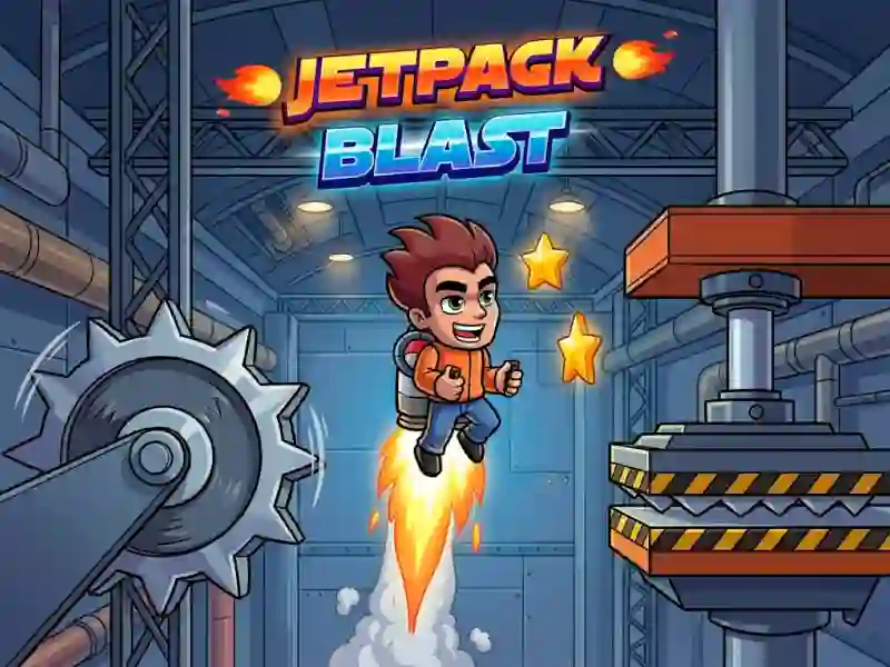 Гульня Jetpack Blast онлайн