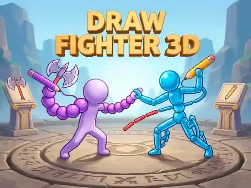 Гульня Draw Fighter 3d онлайн
