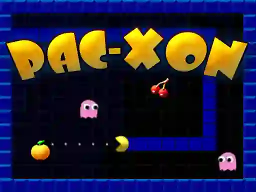 Гульня Pac-Xon онлайн