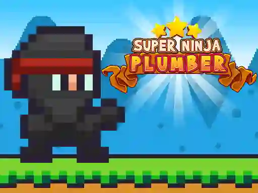 Гульня Super Ninja Plumber онлайн