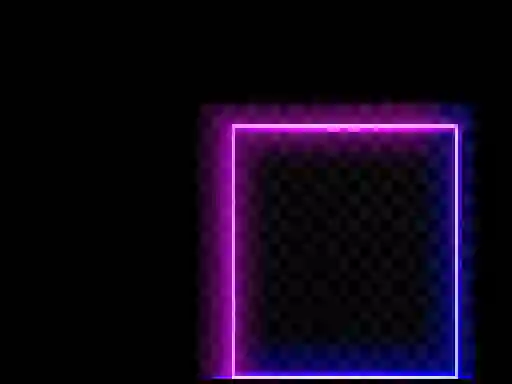 Гульня Neon square Rush онлайн