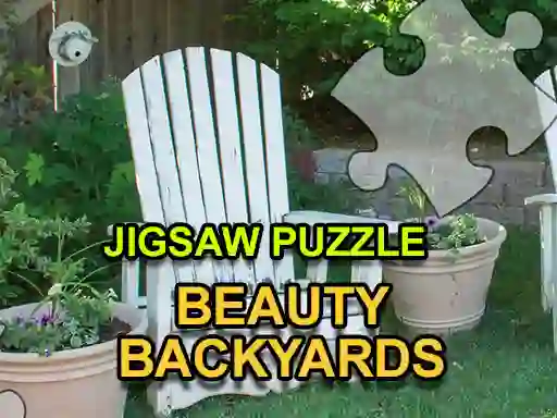 Гульня Jigsaw Puzzle: Beauty Backyards онлайн