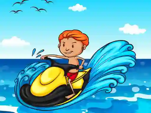 Гульня Jet Ski Summer Fun Hidden онлайн
