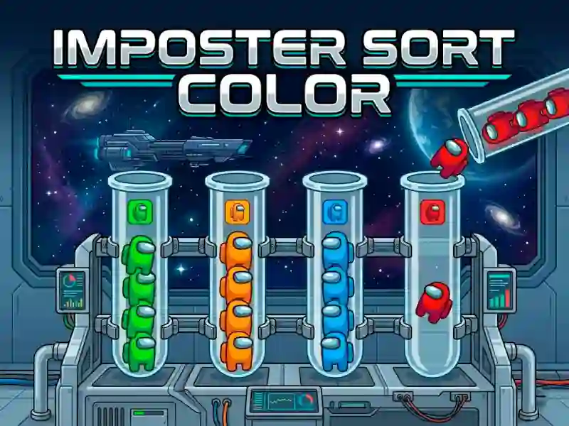 Гульня Imposter Sort Color онлайн