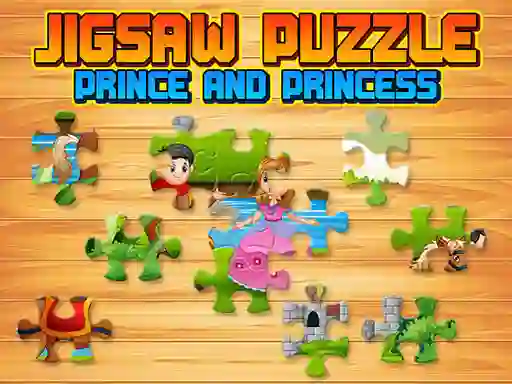 Гульня Prince and Princess Jigsaw Puzzle онлайн